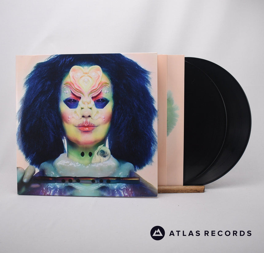 Björk Utopia 2 x LP Vinyl Record - Front Cover & Record