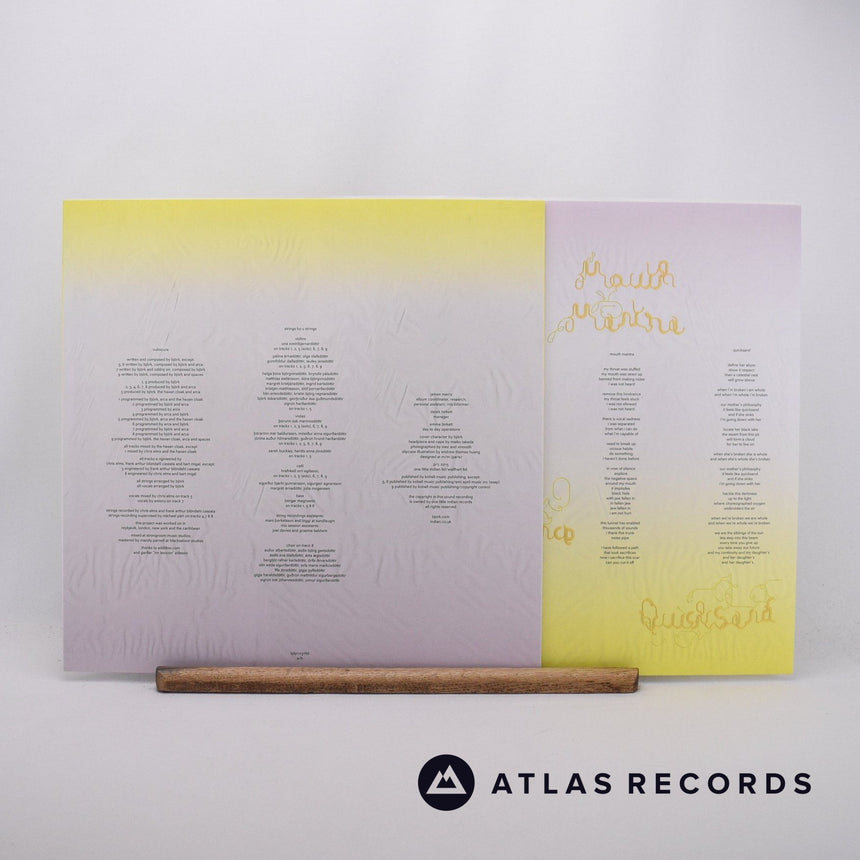 Björk - Vulnicura - Neon Yellow Deluxe Edition 2 x LP Vinyl Record - NM/NM