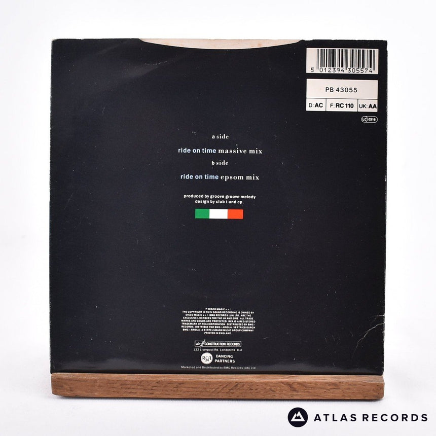Black Box - Ride On Time - 7" Vinyl Record - VG+/EX