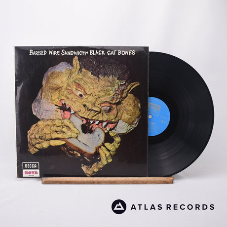 Black Cat Bones Barbed Wire Sandwich LP Vinyl Record - Front Cover & Record