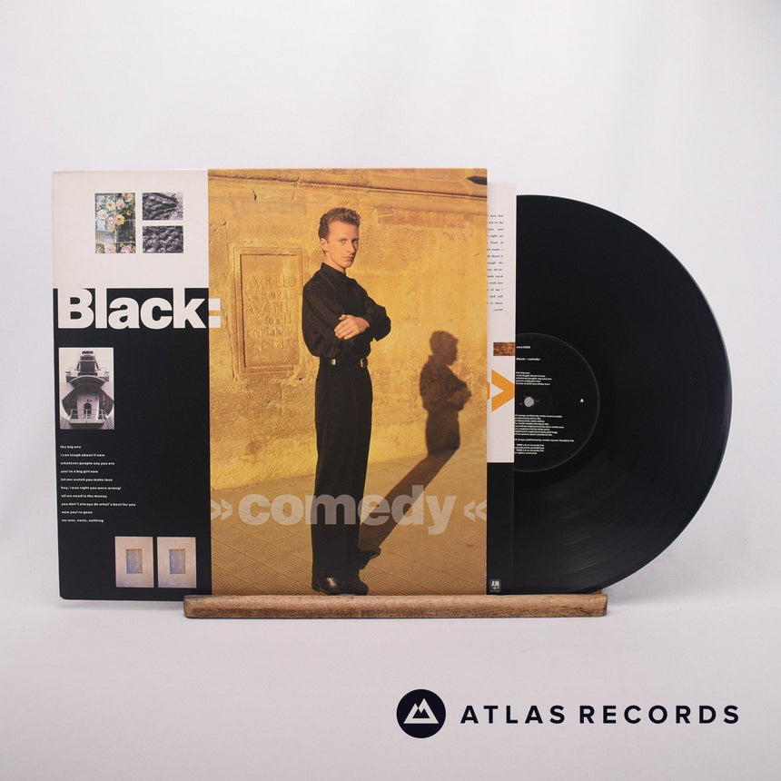 Black Comedy LP Vinyl Record - Front Cover & Record
