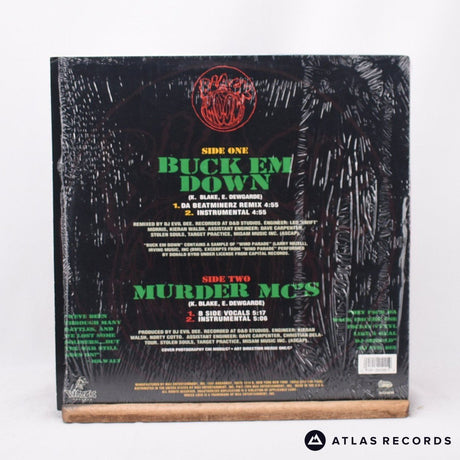 Black Moon - Buck Em Down - Us A B-2 12" Vinyl Record - EX/EX