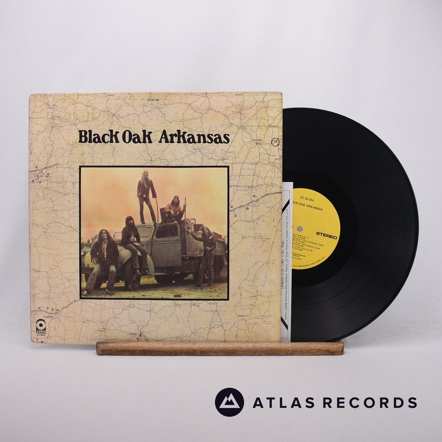 Black Oak Arkansas Black Oak Arkansas LP Vinyl Record - Front Cover & Record