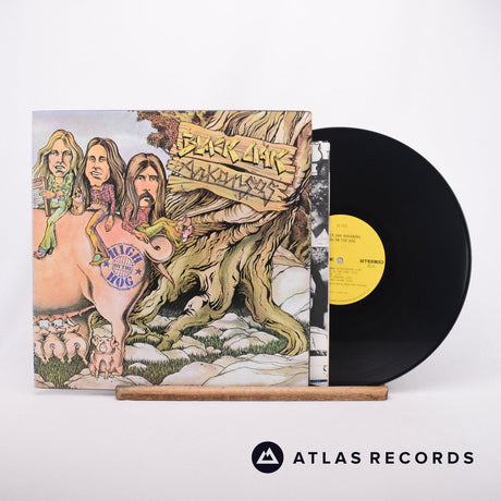 Black Oak Arkansas High On The Hog LP Vinyl Record - Front Cover & Record