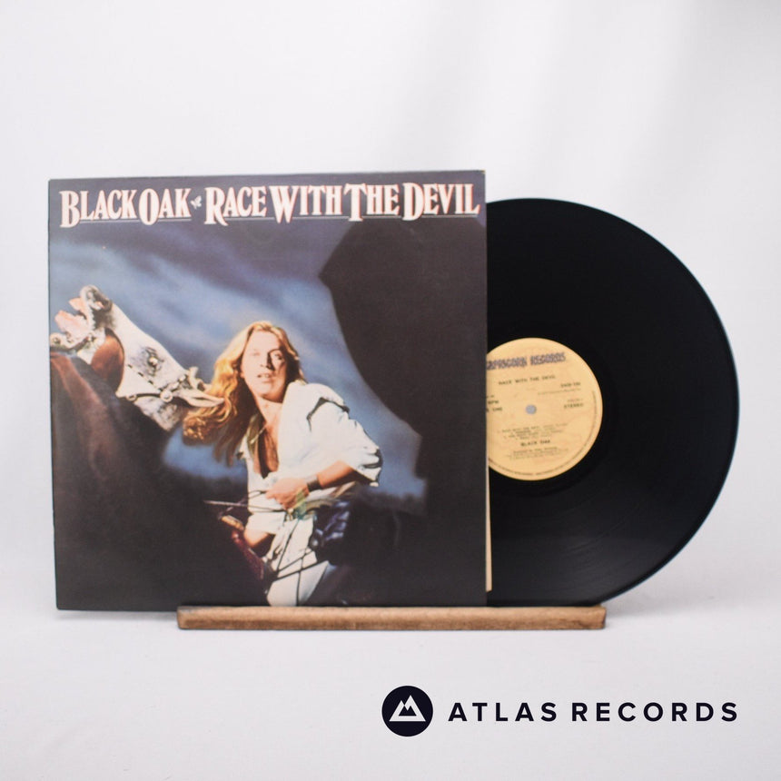 Black Oak Arkansas Race With The Devil LP Vinyl Record - Front Cover & Record