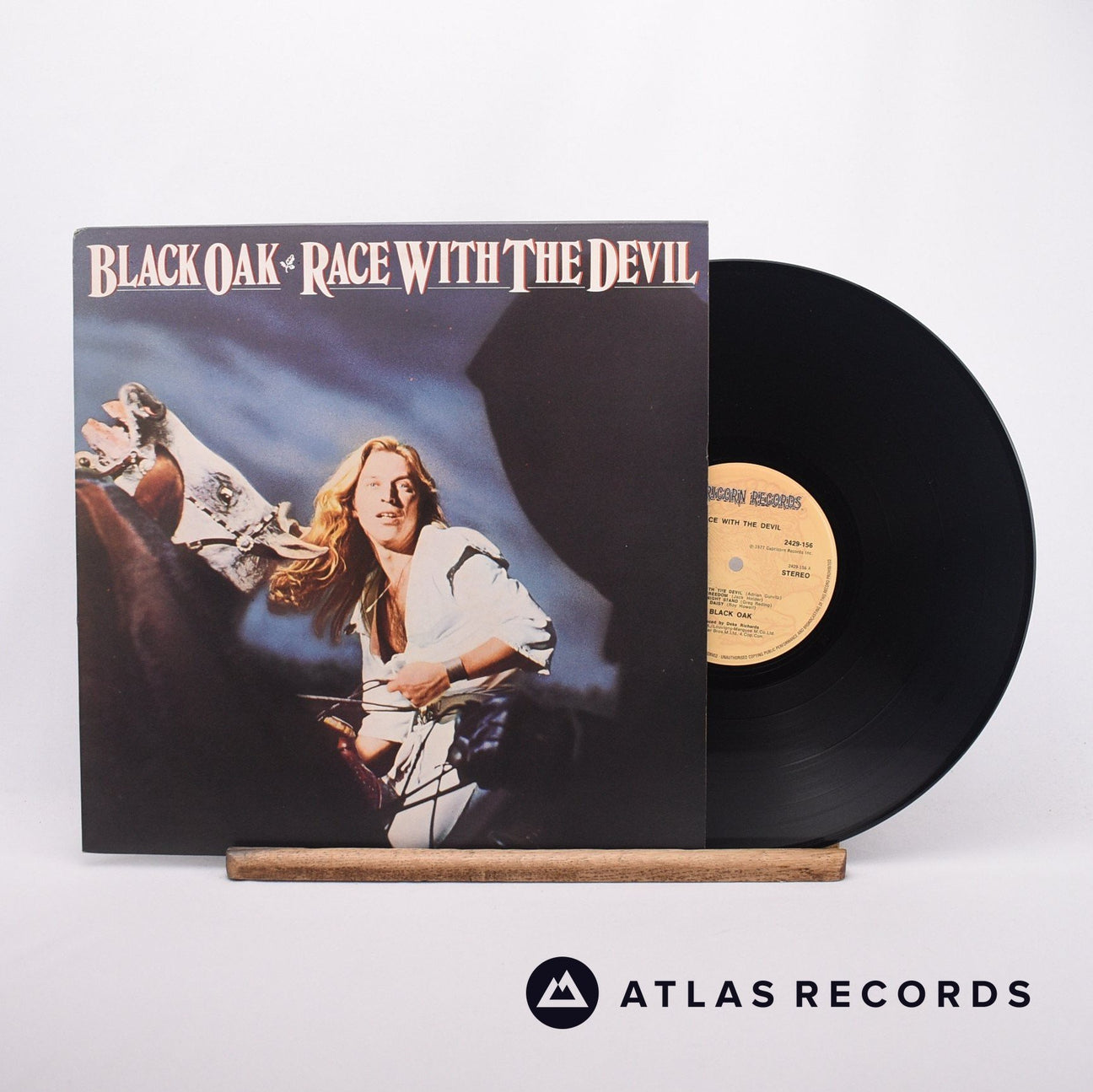 Black Oak Arkansas Race With The Devil LP Vinyl Record - Front Cover & Record
