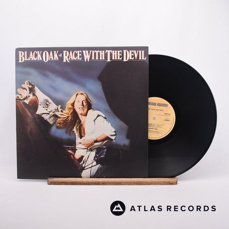 Black Oak Arkansas Race With The Devil LP Vinyl Record - Front Cover & Record