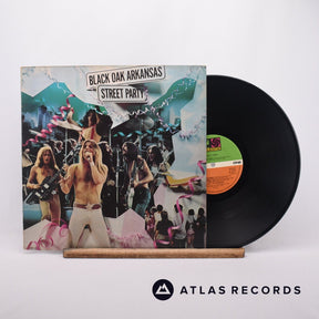 Black Oak Arkansas Street Party LP Vinyl Record - Front Cover & Record
