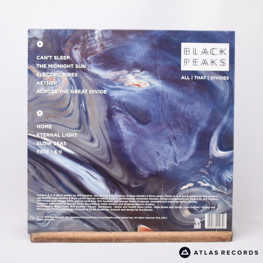 Black Peaks - All That Divides - Blue & White LP Vinyl Record - NM/NM