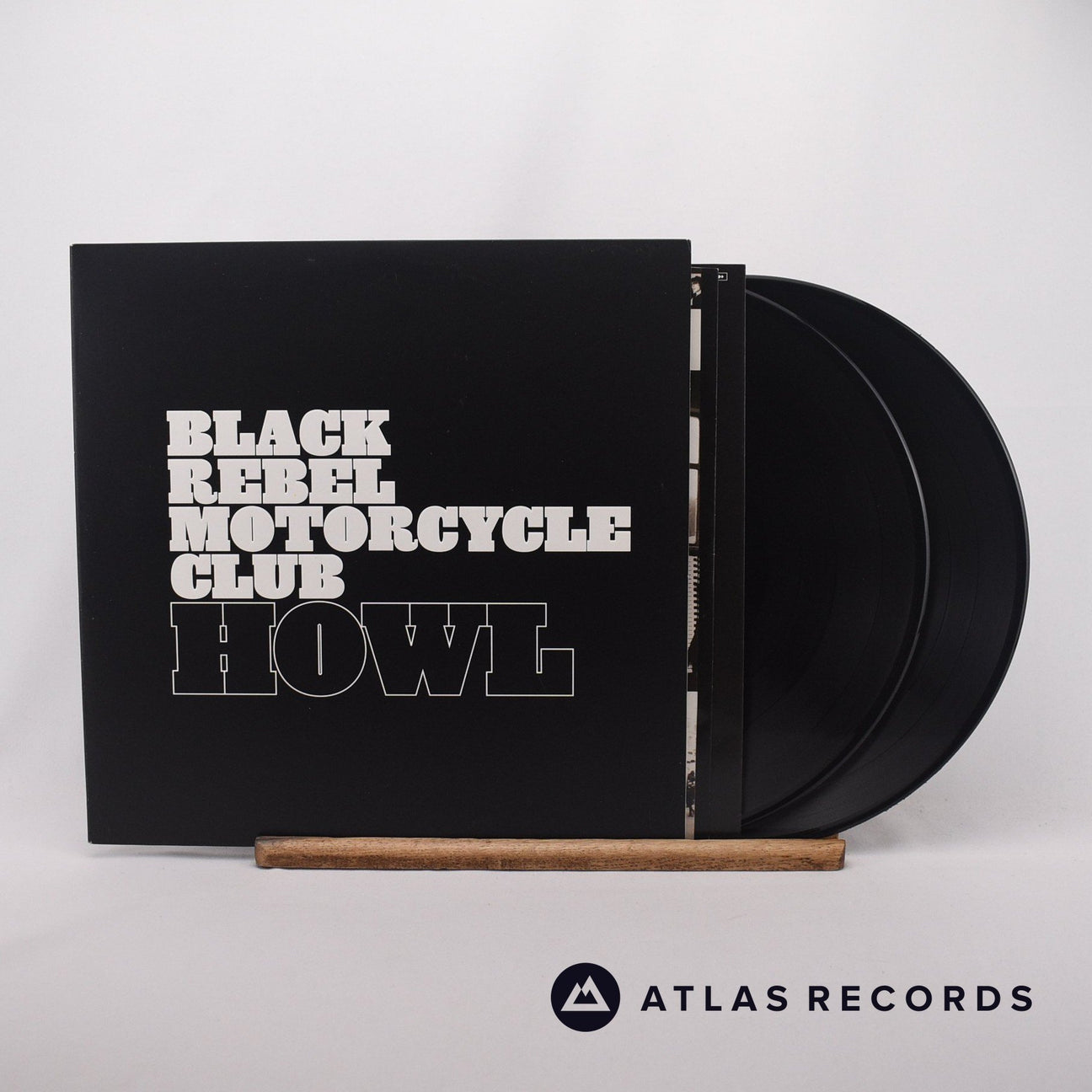 Black Rebel Motorcycle Club Howl 2 x LP Vinyl Record - Front Cover & Record