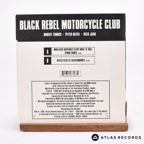 Black Rebel Motorcycle Club - Whatever Happened To My Rock'n'Roll - 7" Vinyl Record - NM/NM