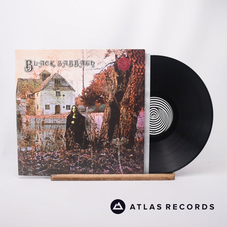 Black Sabbath Black Sabbath LP Vinyl Record - Front Cover & Record