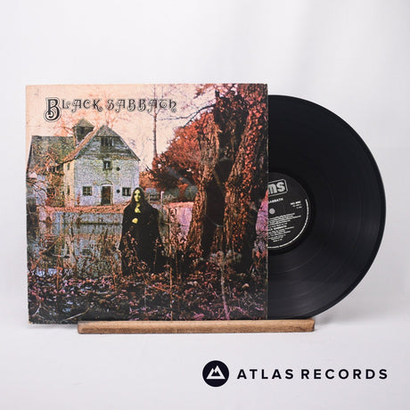 Black Sabbath Black Sabbath LP Vinyl Record - Front Cover & Record