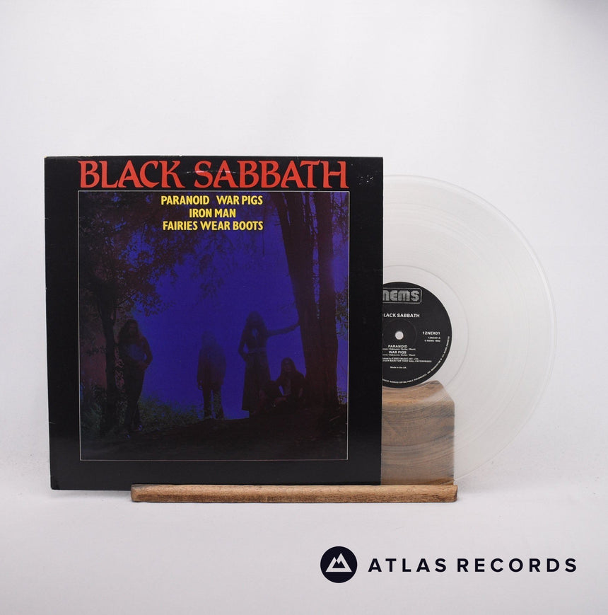 Black Sabbath Black Sabbath 12" Vinyl Record - Front Cover & Record