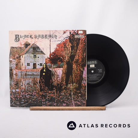 Black Sabbath Black Sabbath LP Vinyl Record - Front Cover & Record