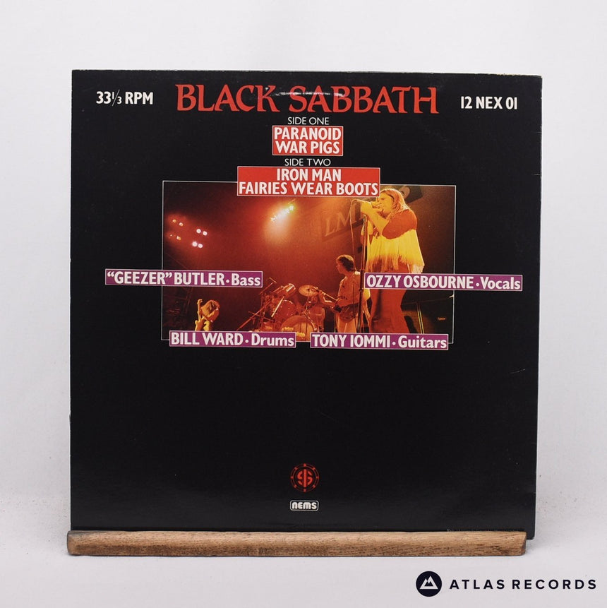 Black Sabbath - Black Sabbath - A1 B1 12" Vinyl Record - VG+/NM