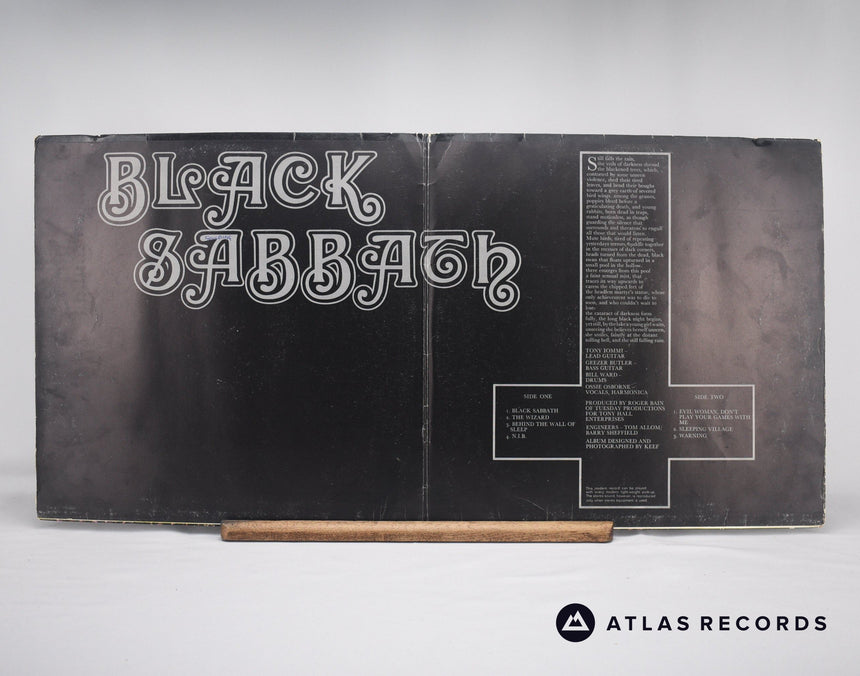 Black Sabbath - Black Sabbath - Reissue Gatefold 1Y1 2Y1 LP Vinyl Record - VG/VG