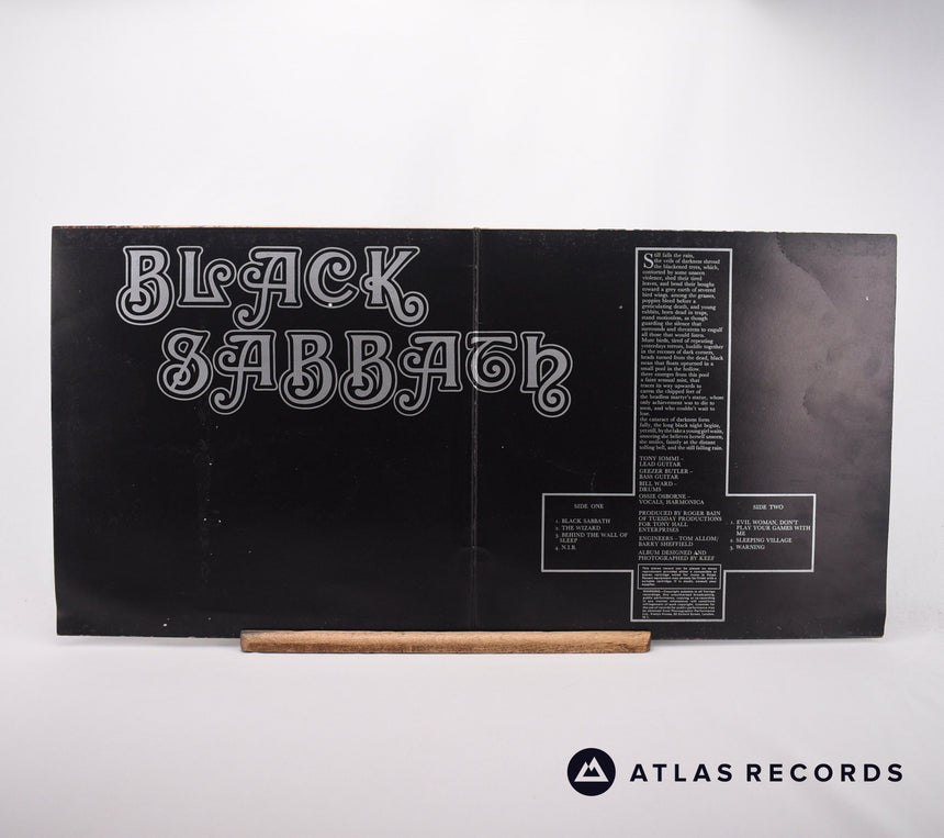 Black Sabbath - Black Sabbath - 1Y * 1 2Y * 1 LP Vinyl Record - EX/VG+