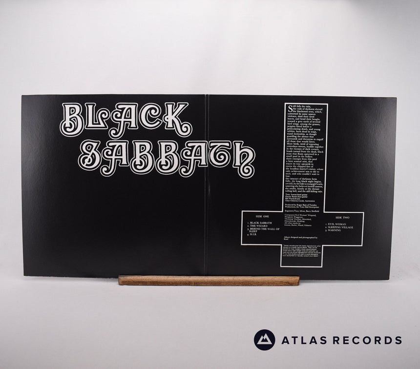 Black Sabbath - Black Sabbath - 180G Reissue Gatefold LP Vinyl Record - NM/NM