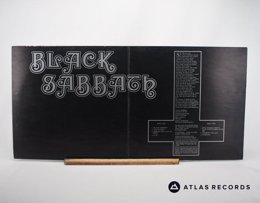 Black Sabbath - Black Sabbath - 1Y*1 2Y*1 LP Vinyl Record - VG+/VG+