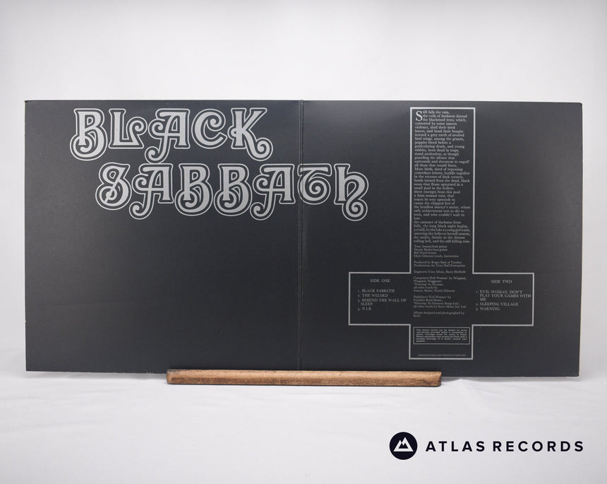 Black Sabbath - Black Sabbath - 1Y//2 2Y//2 LP Vinyl Record - EX/EX