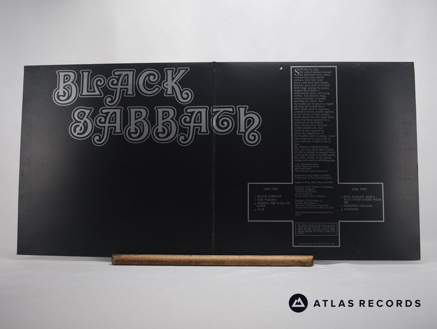 Black Sabbath - Black Sabbath - 1Y//2 2Y//2 LP Vinyl Record - EX/VG+