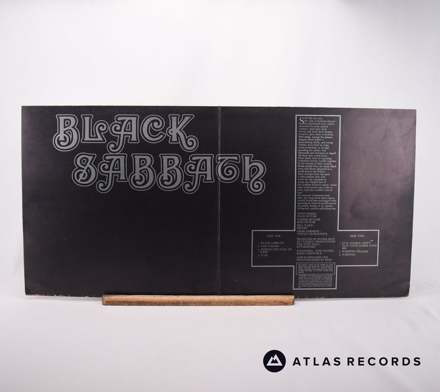 Black Sabbath - Black Sabbath - 1Y * 1 2Y * 1 LP Vinyl Record - EX/VG+