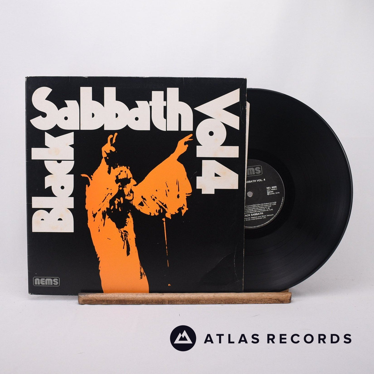 Black Sabbath Black Sabbath Vol 4 LP Vinyl Record - Front Cover & Record