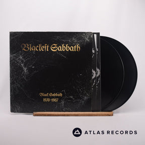 Black Sabbath Blackest Sabbath: Black Sabbath 1970-1987 2 x LP Vinyl Record - Front Cover & Record