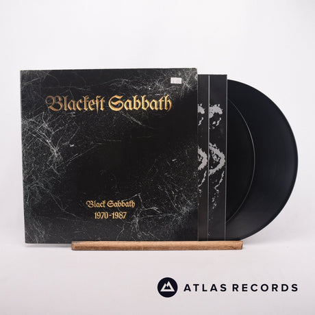 Black Sabbath Blackest Sabbath: Black Sabbath 1970-1987 2 x LP Vinyl Record - Front Cover & Record