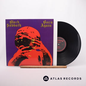 Black Sabbath Born Again LP Vinyl Record - Front Cover & Record