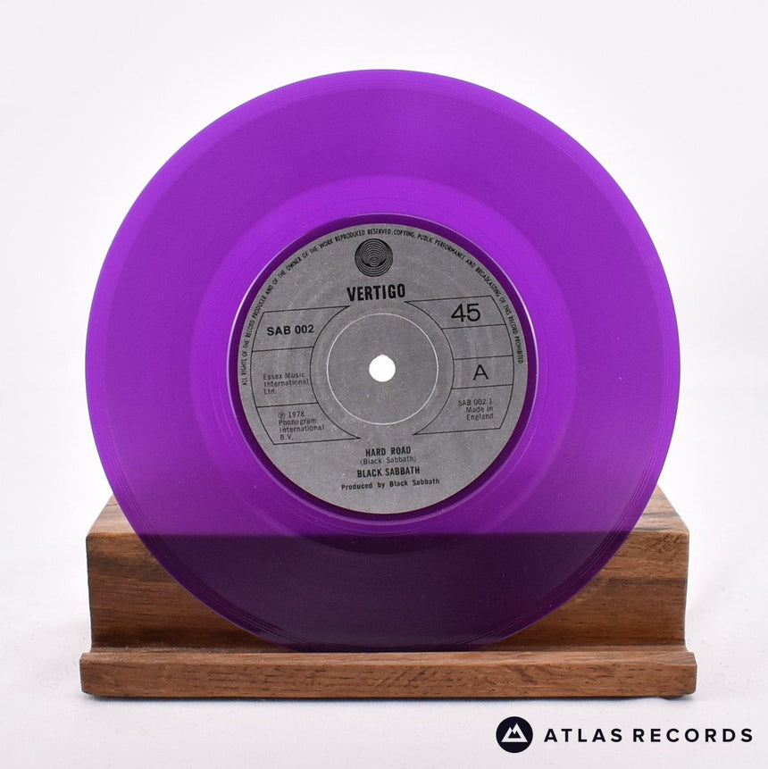 Black Sabbath Hard Road 7" Vinyl Record - In Sleeve