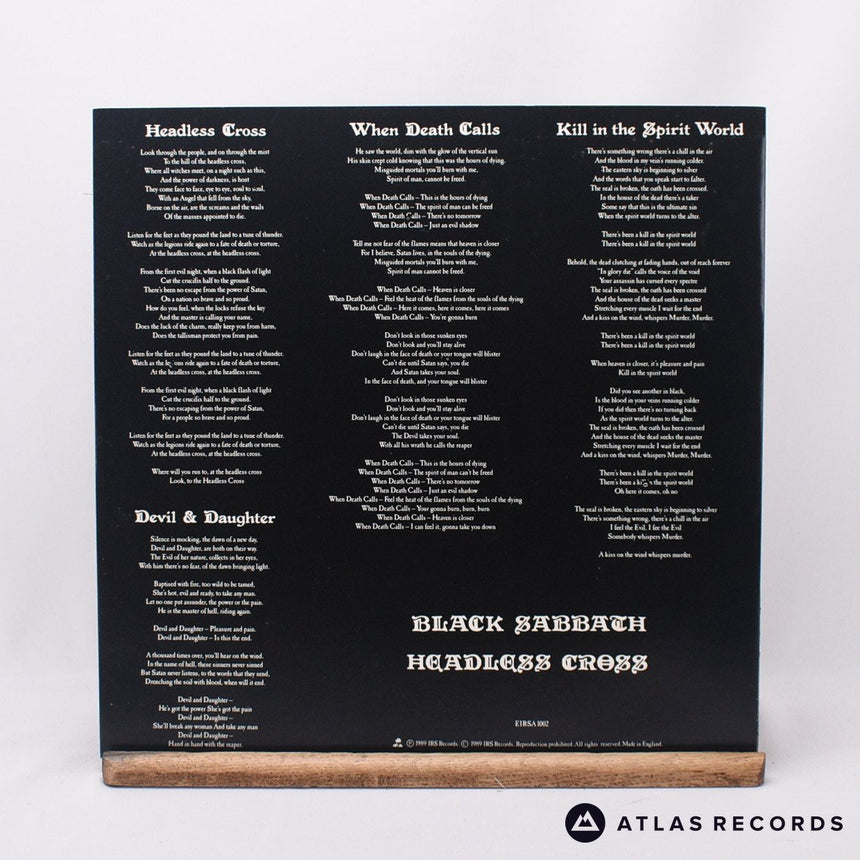 Black Sabbath - Headless Cross - A-1 B-1 LP Vinyl Record - EX/VG+