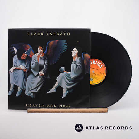 Black Sabbath Heaven And Hell LP Vinyl Record - Front Cover & Record