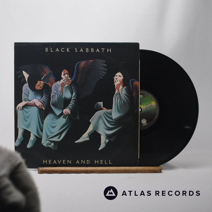 Black Sabbath Heaven And Hell LP Vinyl Record - Front Cover & Record