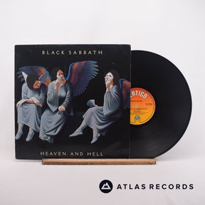 Black Sabbath Heaven And Hell LP Vinyl Record - Front Cover & Record