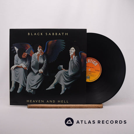 Black Sabbath Heaven And Hell LP Vinyl Record - Front Cover & Record