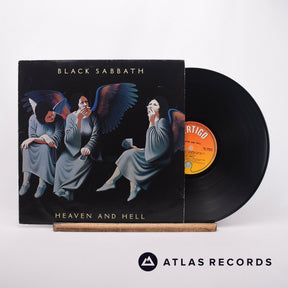 Black Sabbath Heaven And Hell LP Vinyl Record - Front Cover & Record