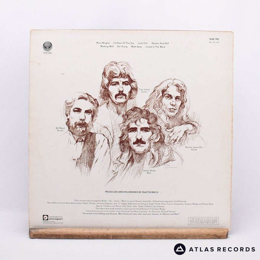 Black Sabbath - Heaven And Hell - A//2 B//2 LP Vinyl Record - VG+/VG+