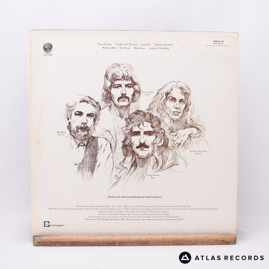 Black Sabbath - Heaven And Hell - Reissue A//2 B//3 LP Vinyl Record - VG/VG+