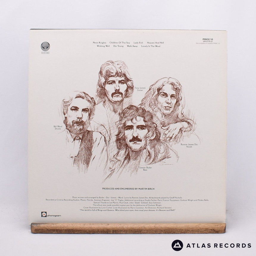 Black Sabbath - Heaven And Hell - Reissue A//2 B//3 LP Vinyl Record - VG+/EX
