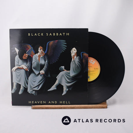 Black Sabbath Heaven And Hell LP Vinyl Record - Front Cover & Record