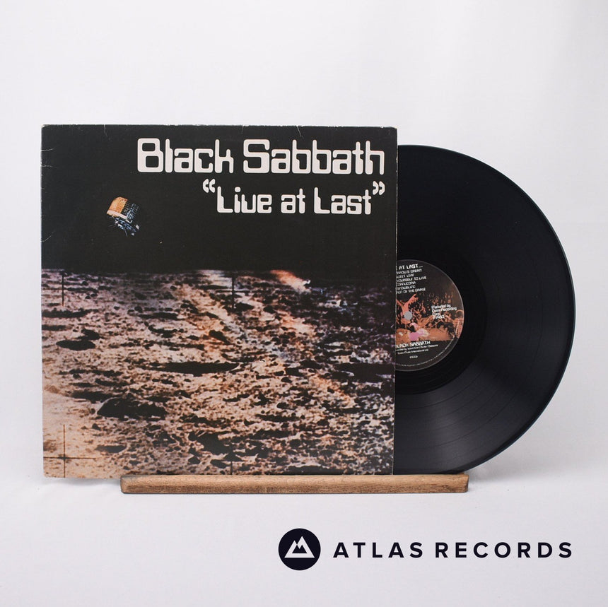 Black Sabbath - Live At Last... - 1A 1B LP Vinyl Record - VG+/VG+