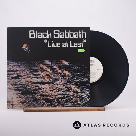 Black Sabbath Live At Last LP Vinyl Record - Front Cover & Record