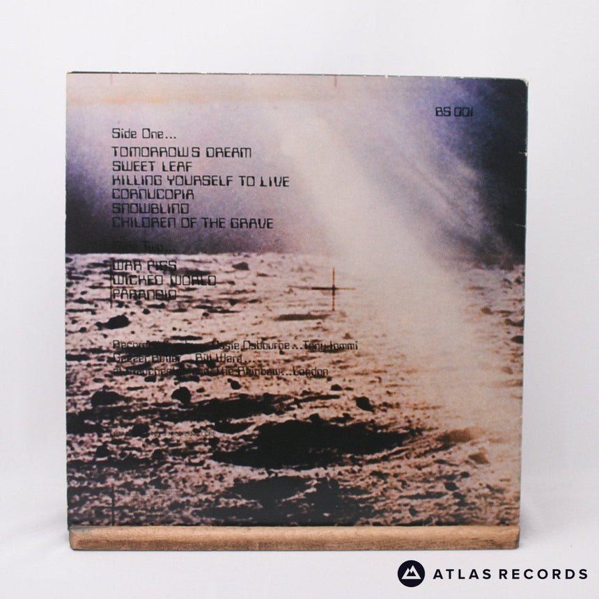 Black Sabbath - Live At Last... - 1A 1B LP Vinyl Record - VG+/VG+