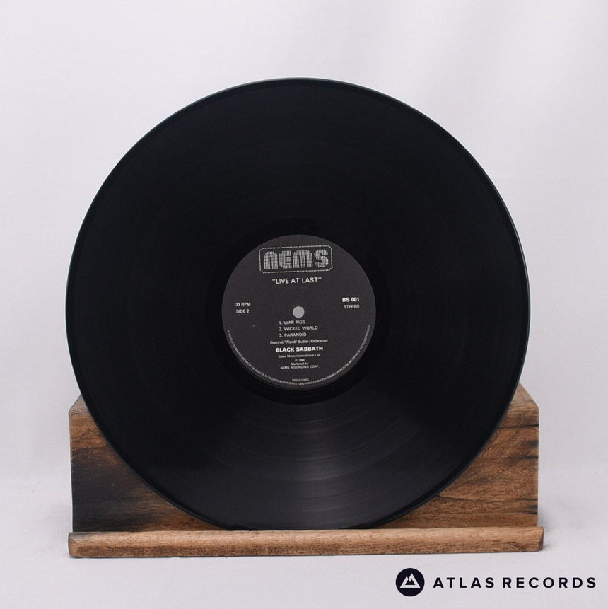 Black Sabbath - Live At Last - Mpo France A1 B1 LP Vinyl Record - VG+/EX