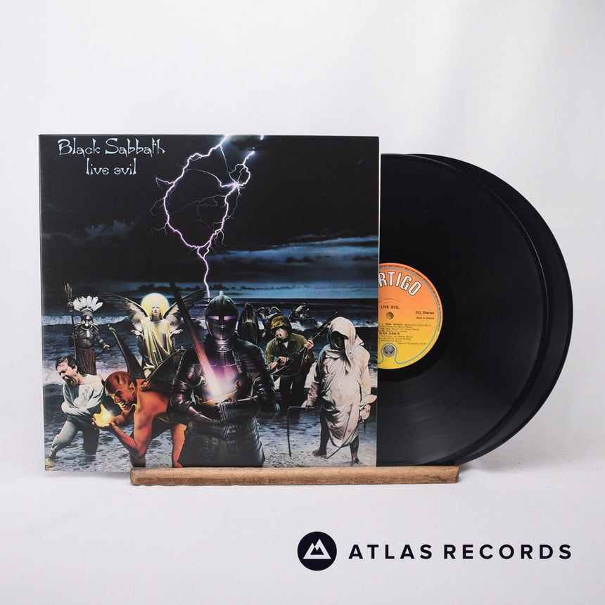 Black Sabbath - Live Evil - Gatefold A//2 B//1 2 x LP Vinyl Record - EX/EX