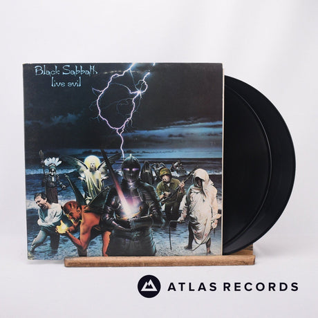 Black Sabbath Live Evil 2 x LP Vinyl Record - Front Cover & Record
