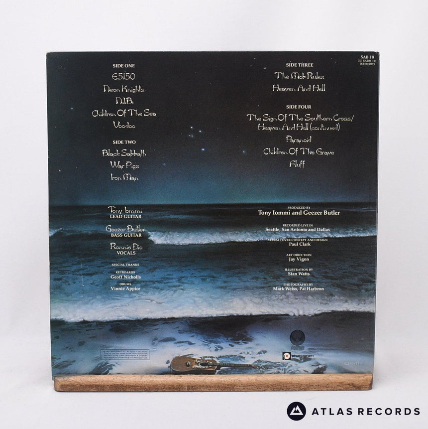 Black Sabbath - Live Evil - A//1 B//1 C//1 D//1 2 x LP Vinyl Record - VG+/VG+