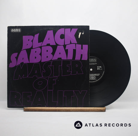 Black Sabbath Master Of Reality LP Vinyl Record - Front Cover & Record